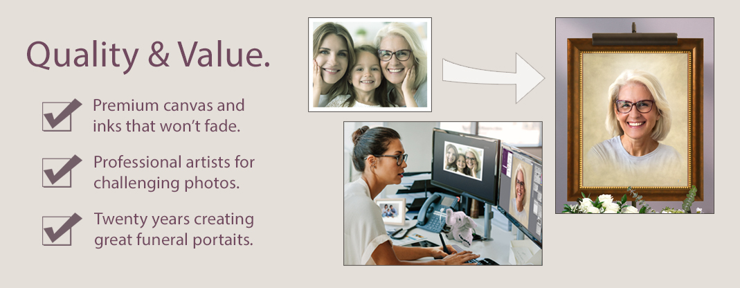 Quality Portraits on Canvas